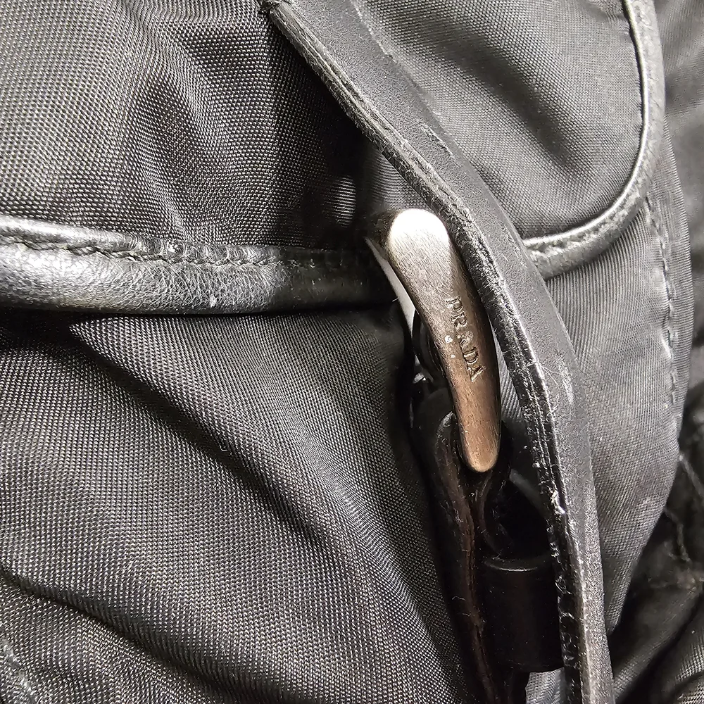 Prada Vela Sport Nero Backpack BZ001 with Autehticity Card/Retail Tag & Dust Bag - Picture 6 of 16